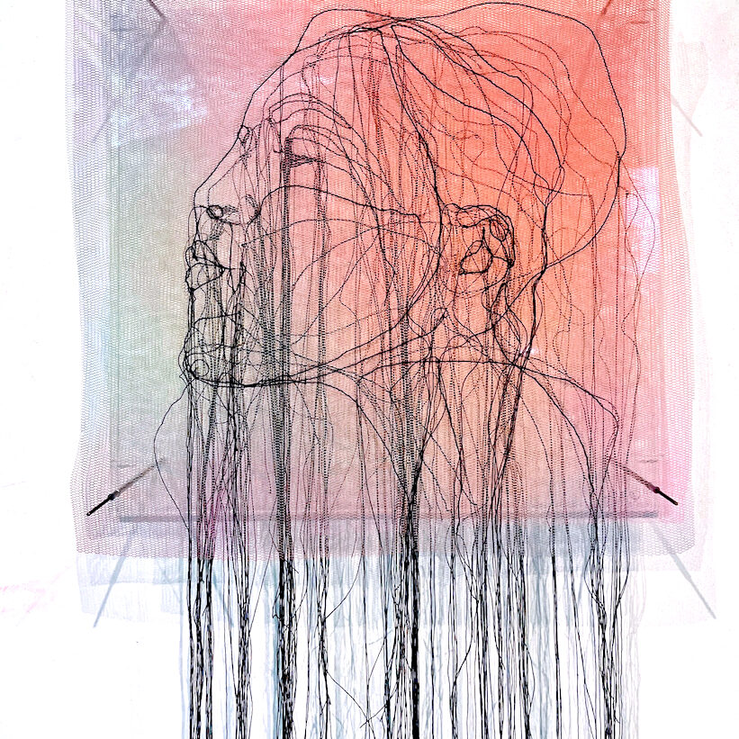 Carry Doorn- Textile Art-Expression 2-2024- 120x40x15 cm-€ 2.200 _Roof Art[21]